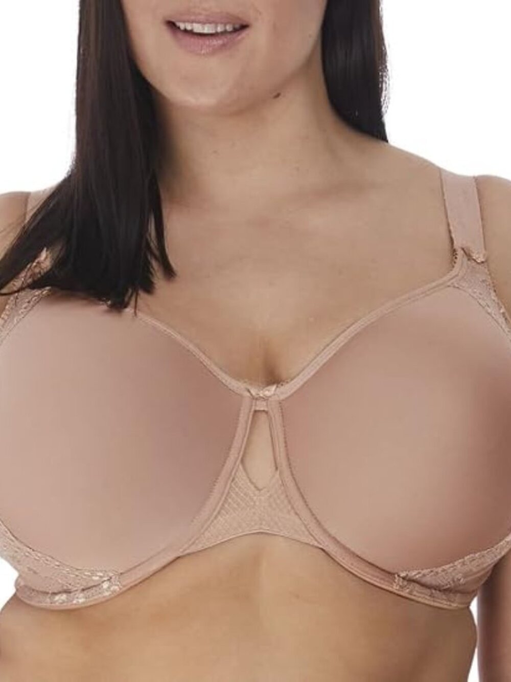 NWT Elomi Charley Fawn Spacer Moulded Bra 40DD